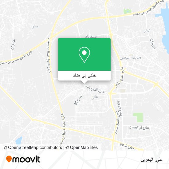 خريطة علي