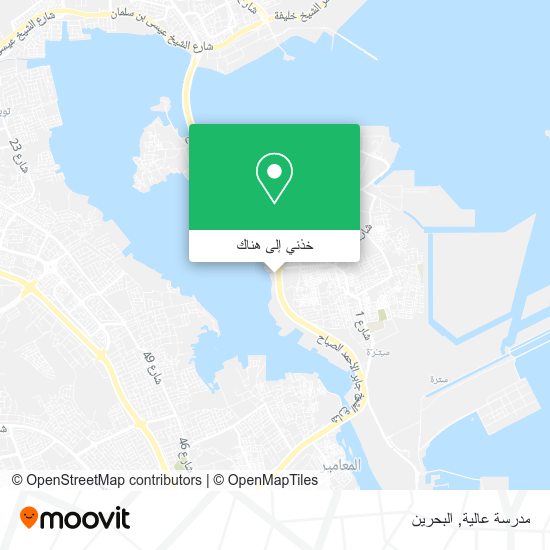 خريطة مدرسة عالية