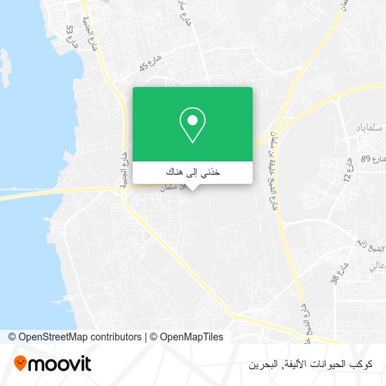 خريطة كوكب الحيوانات الأليفة