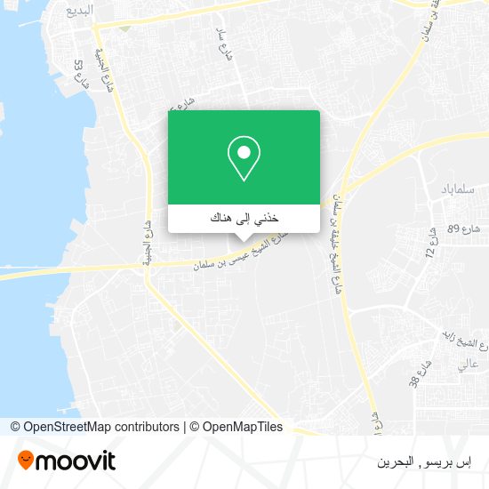 خريطة إس بريسو
