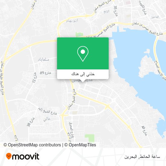 خريطة ساعة الحائط
