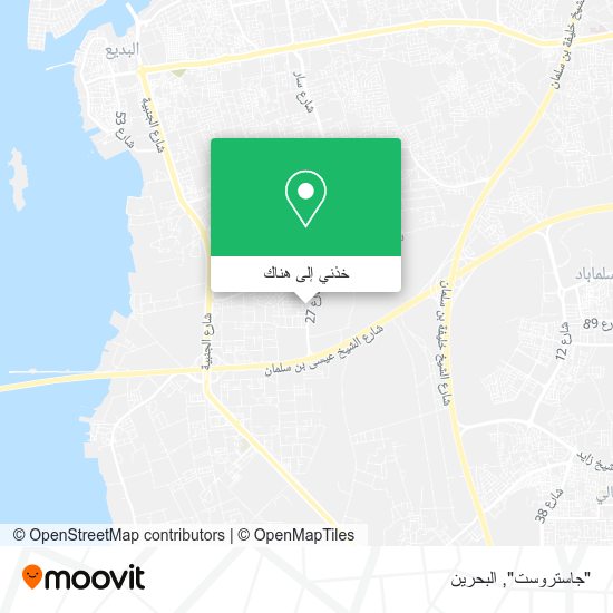 خريطة "جاستروست"
