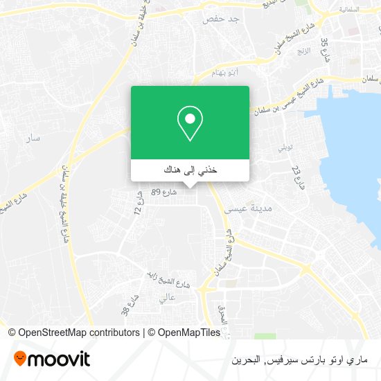 خريطة ماري اوتو بارتس سيرفيس