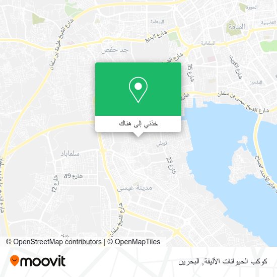 خريطة كوكب الحيوانات الأليفة