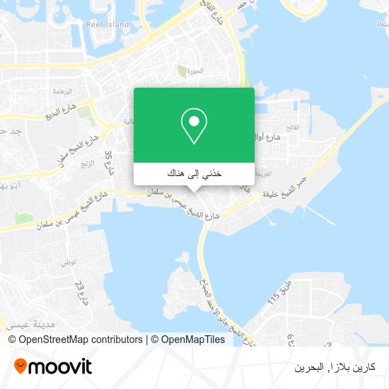 خريطة كارين بلازا