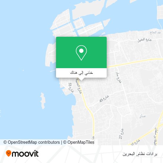 خريطة برادات نظام