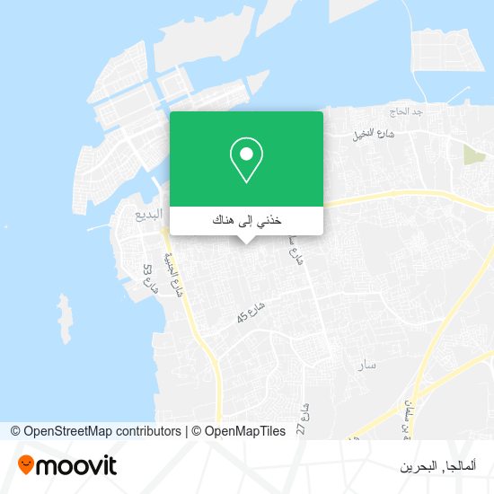 خريطة ألمالجا