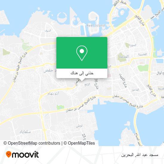 خريطة مسجد عبد الله