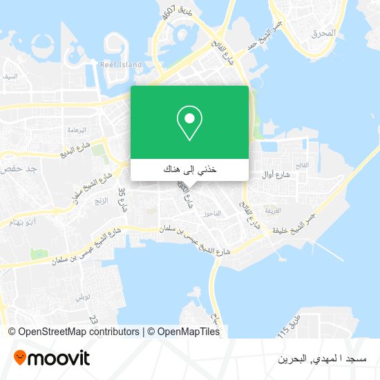 خريطة مسجد ا لمهدي