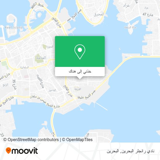 خريطة نادي رانجلر البحرين