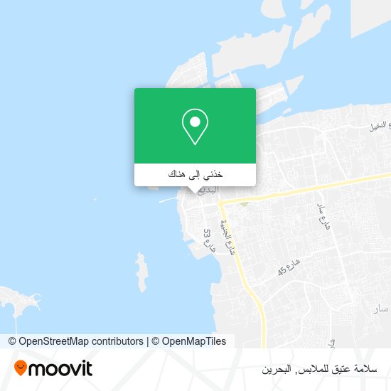خريطة سلامة عتيق للملابس
