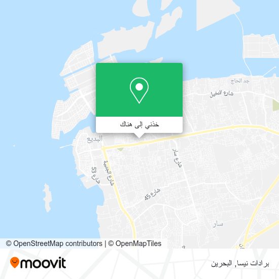 خريطة برادات نيسا