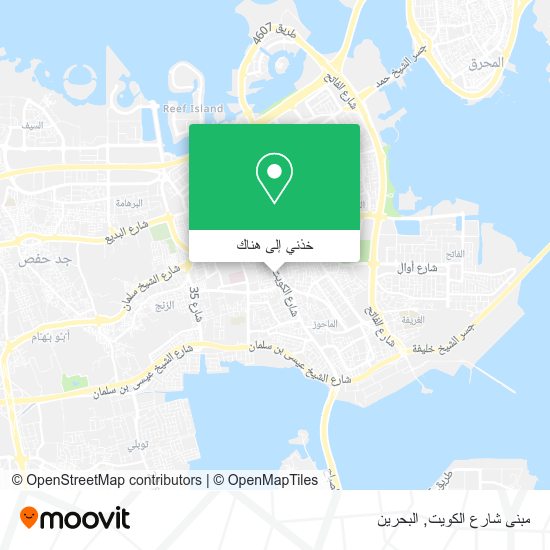خريطة مبنى شارع الكويت