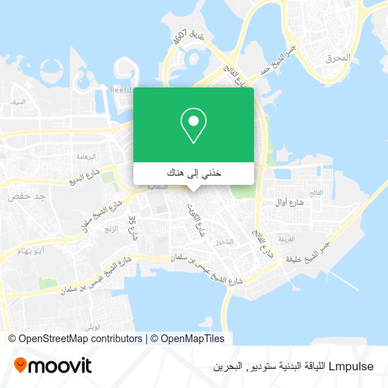 خريطة Lmpulse اللياقة البدنية ستوديو