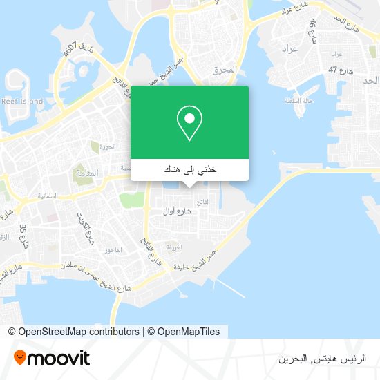 خريطة الرئيس هايتس