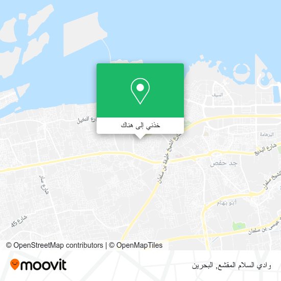 خريطة وادي السلام المقشع