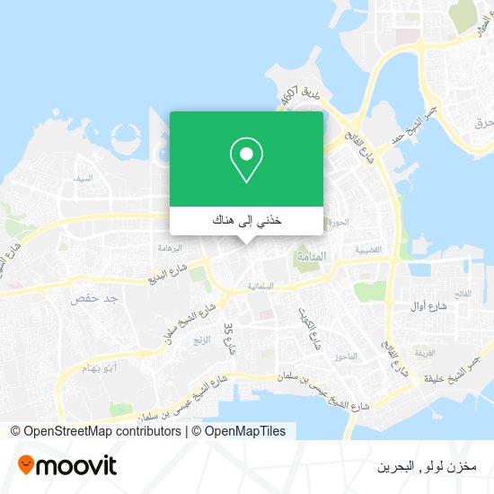 خريطة مخزن لولو