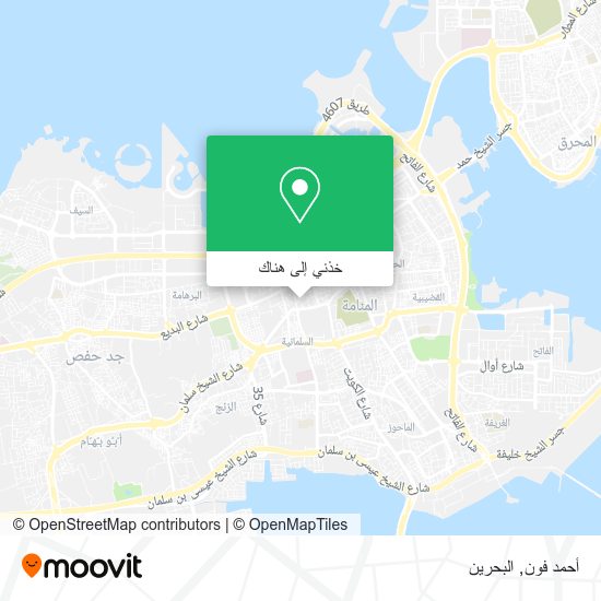 خريطة أحمد فون
