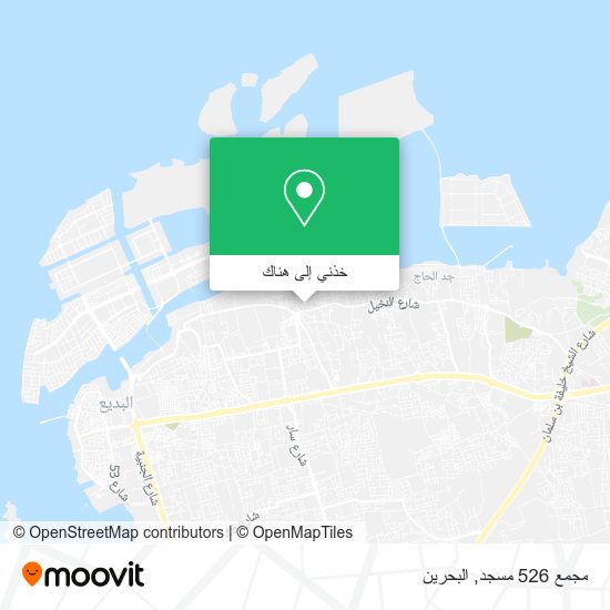خريطة مجمع 526 مسجد