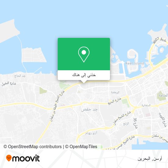 خريطة أوسن