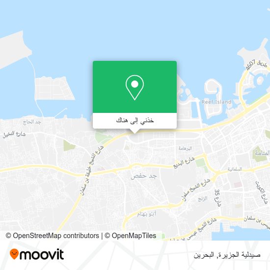خريطة صيدلية الجزيرة