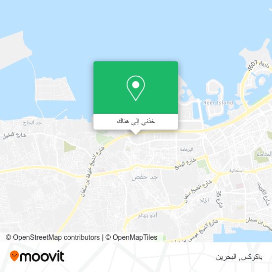 خريطة باكوكس