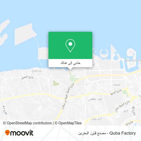 خريطة Quba Factory - مصنع قِبَىٰ
