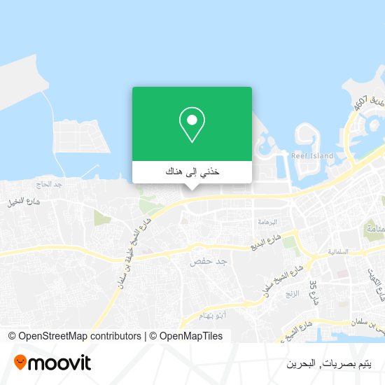 خريطة يتيم بصريات
