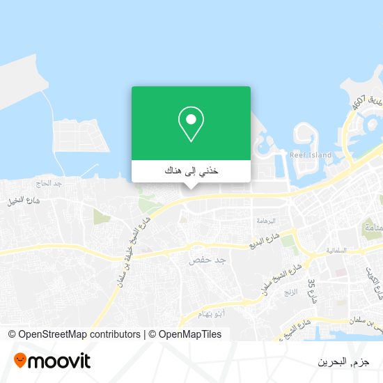 خريطة جزم