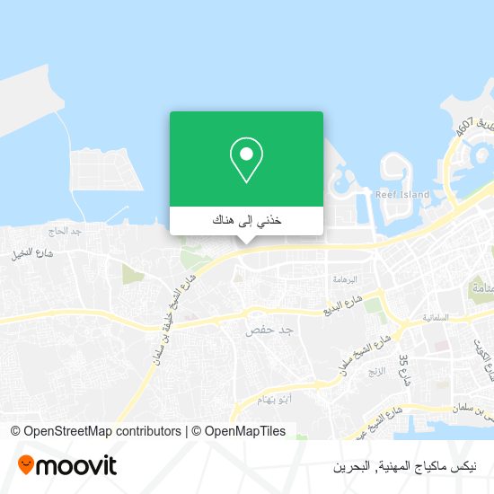 خريطة نيكس ماكياج المهنية