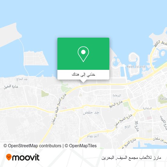 خريطة مارز للألعاب مجمع السيف