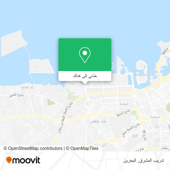 خريطة تدريب المشرق