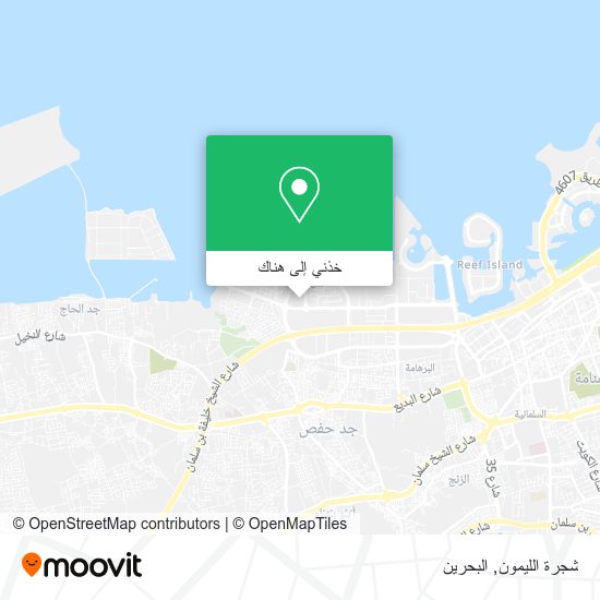 خريطة شجرة الليمون