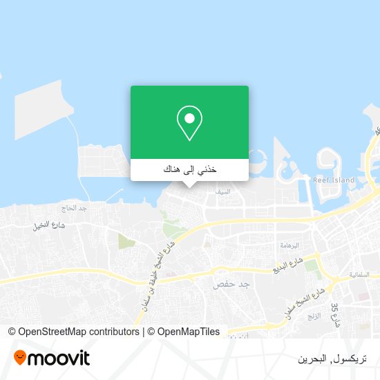 خريطة تريكسول