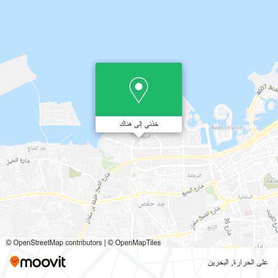 خريطة على الحرارة