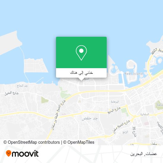 خريطة عضات