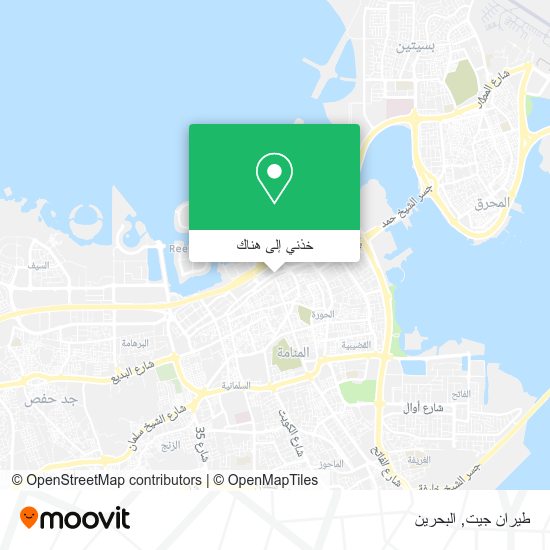 خريطة طيران جيت