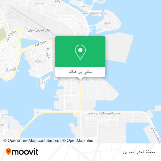 خريطة محطة الحد