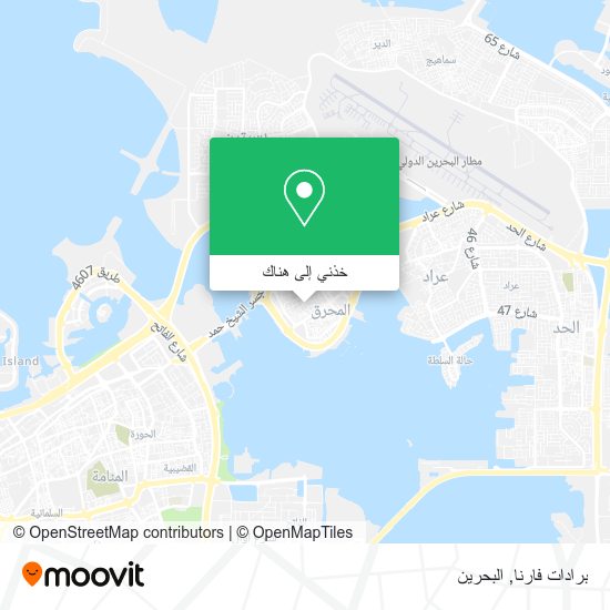 خريطة برادات فارنا