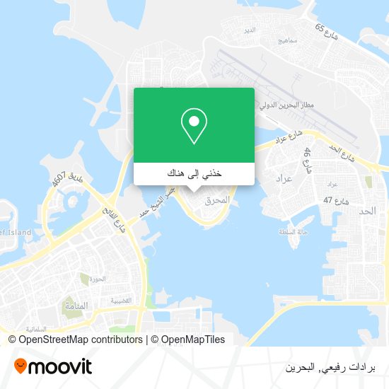 خريطة برادات رفيعي