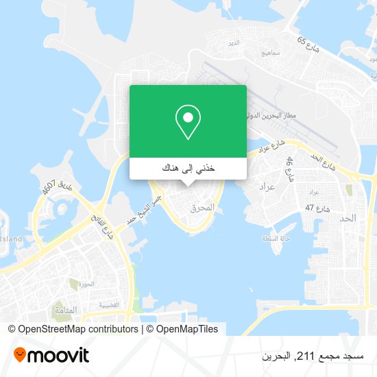 خريطة مسجد مجمع 211