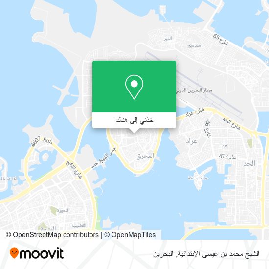 خريطة الشيخ محمد بن عيسى الابتدائية