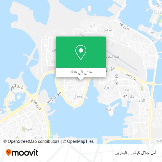 خريطة أمل جلال كوتور