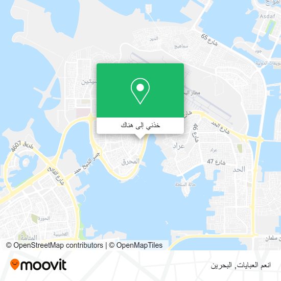 خريطة انعم العبايات