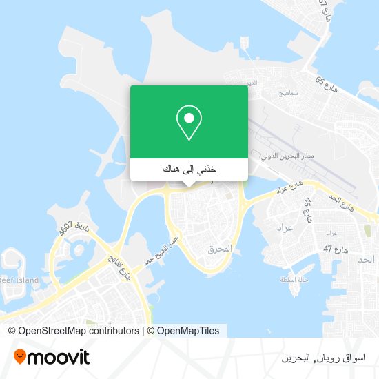 خريطة اسواق رويان