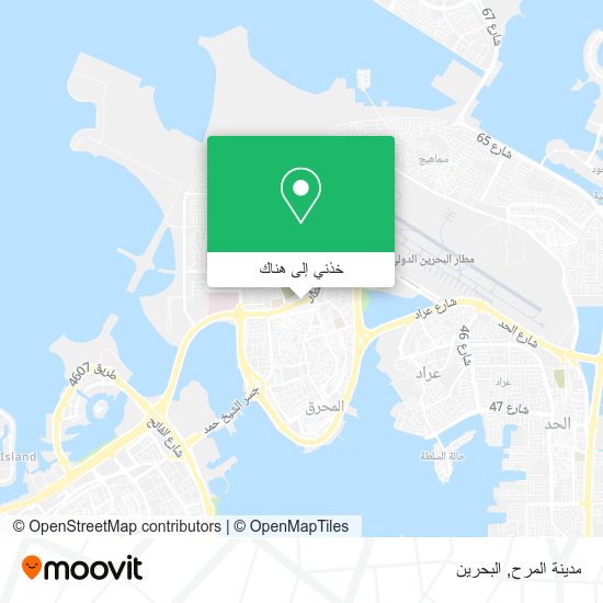 خريطة مدينة المرح