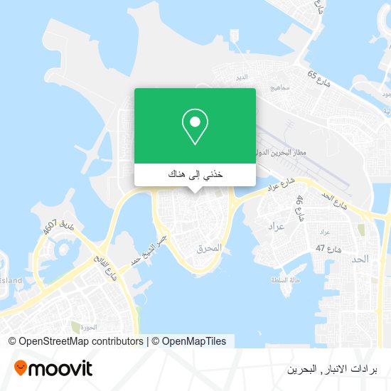 خريطة برادات الانبار