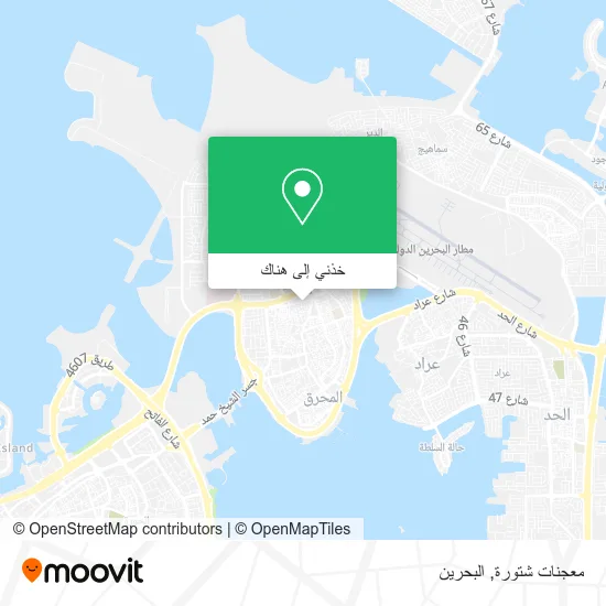 خريطة معجنات شتورة