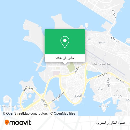 خريطة غسيل الطاون
