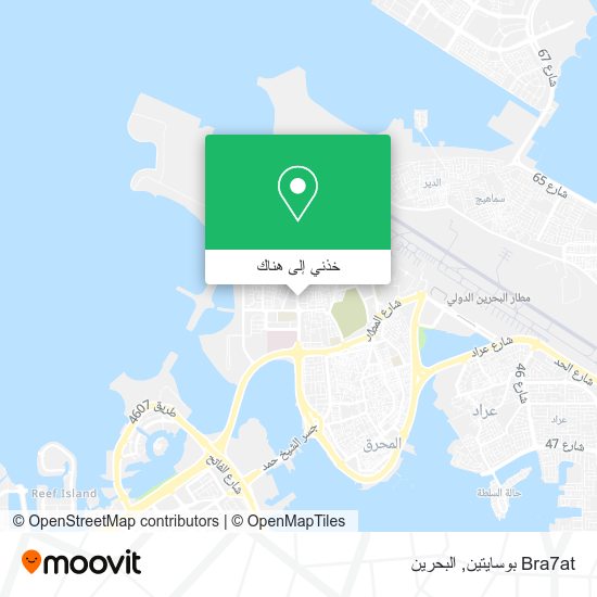 خريطة Bra7at بوسايتين